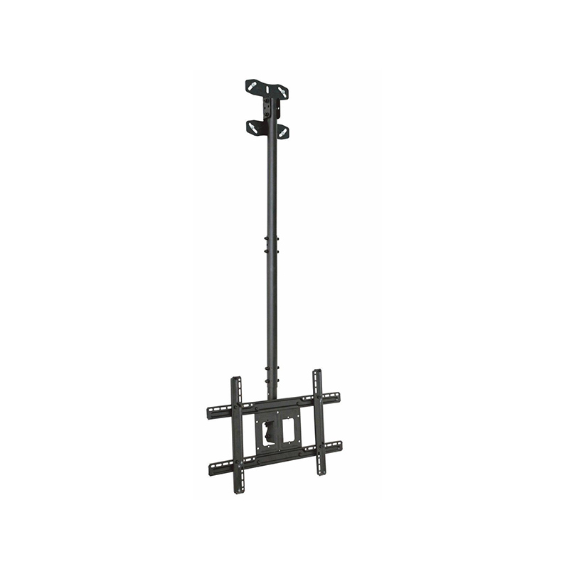 Soporte de techo para TV, soporte de montaje para TV colgante de movimiento completo para la mayoría de televisores de pantalla plana/curva LED, LCD y OLED de 22-70